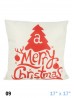 Holiday Print Cushion W/ Filler